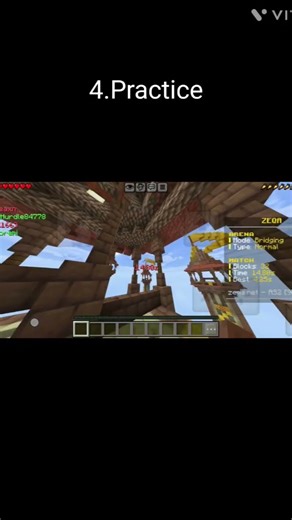 minecraft bridging tips|#minecraft #bedrockedition