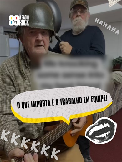 O QUE IMPORTA É O TRABALHO EM EQUIPE! Na minha cabeça os caras do AC/DC compuseram