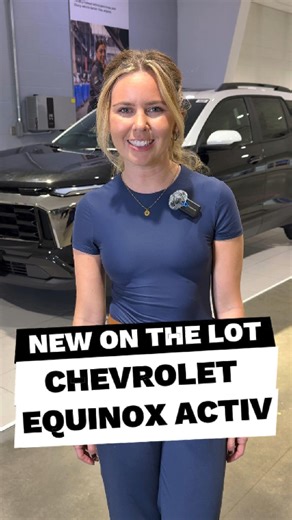 4.9K views · 57 reactions | Why compromise when you can have it all? The 2025 Chevrolet Equinox Activ delivers premium features, cutting-edge technology, and unbeatable value in one stunning SUV. ✨ Whether it’s for work, play, or everyday commutes, the Equinox Activ is built to fit your budget and your lifestyle. Discover Chevrolet's newest trailblazing SUV today. Visit https://bit.ly/4hriyob for more details! | John Jones Auto Group | Facebook
