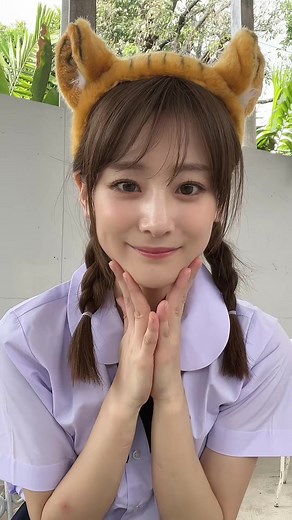 Thai School Uniform at Tiger Park Pattaya