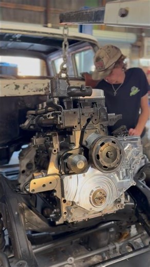 F350 Crew Cab 6.7 common rail swap with a G56 #ford #cummins #commonrail #diesel