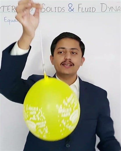 This Simple Balloon Trick Explains a Million-Dollar Physics Law! 💨🎈 #BernoulliEffect