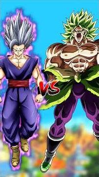 gohan beast 🆚️ broly who is stronger#dragonball