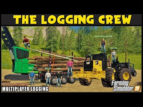 Starting Out On Port Murray! - Logging Crew 1 - Farming Simulator 2019 - FDR Logging