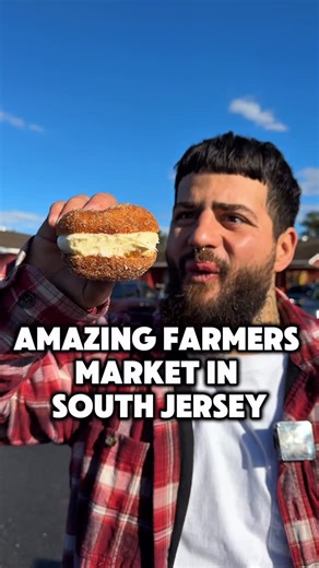 Food Content Creator Or whatever on Instagram: "AMAZING FARMERS MARKET IN SOUTH JERSEY 🐐🍩🎃🍎🍉 This Farmers Market & Farm has been running for over 60+ years and here is why! They have farm grew and Locally Sourced Vegetables 🥕. The farm is one of the only in South Jersey to grow their own pumpkins 🎃. People from all over come specially from the homemade cakes 🍰 and more desserts! Especially the Apple Cider hot cinnamon sugar donuts &