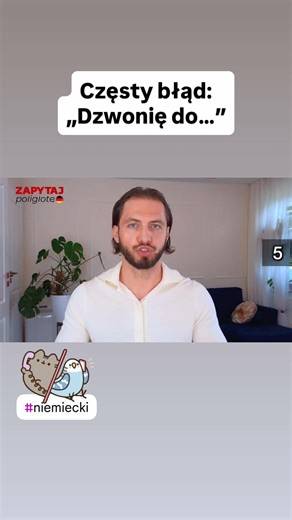 Częsty błąd: dziwnie do… #kurs #lekcja #nauka #niemiecki