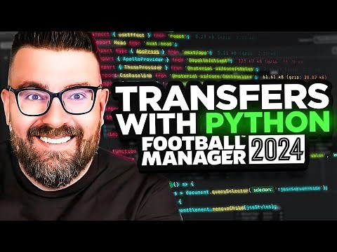 Step up Your Football Manager Game with Python!