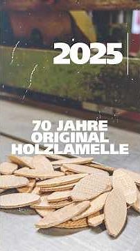 Die Original Holzlamelle wird 70 | Ein kleines Plättchen mit grosser Geschichte