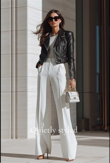 Stylish Leather Jacket Outfit Ideas