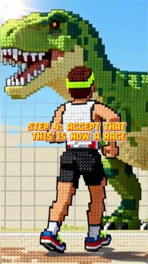 How to outrun a T-Rex (statistically)