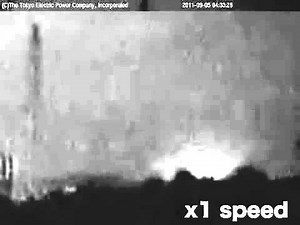 【検証動画】2011.9.5 ふくいちで謎の閃光 / Strangte flash in Fukushima Nuclear plant