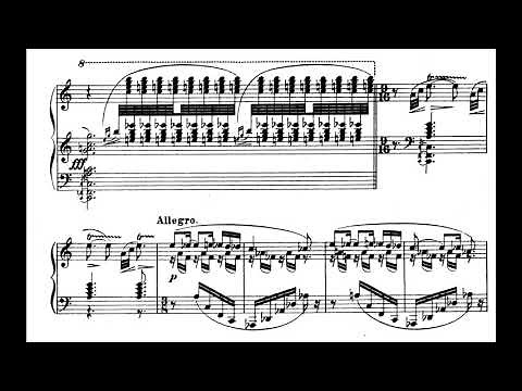 Alexander Scriabin - Piano Sonata No. 10 (1913)(with full score)