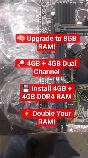 Gigabyte H110 | Install 2×4GB DDR4 RAM | Dual Channel Guide