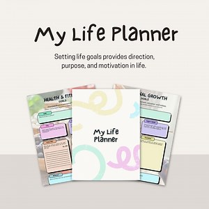Life Goal Planner 2025: Balance Life With Purpose-driven Goals, Action Plans, Progress Tracking, Timelines, Visualisations, and Reflections. - Etsy UK