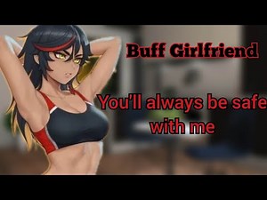 Muscular Girlfriend Keeps you Safe (F4M) (Script by MattyestMatt)