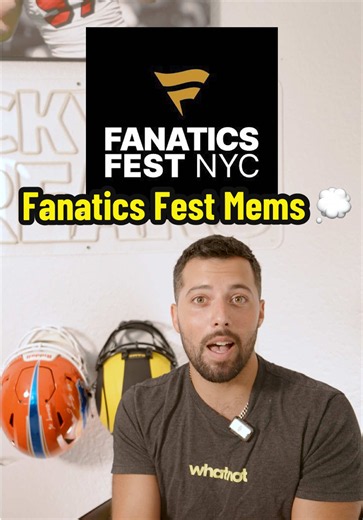 What’s your favorite fanatics fest memory ⁉️ #FanaticsFest #Sportscards #Collectibles