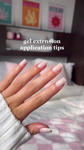 Top Nail Tips and Gel Extensions Tutorial