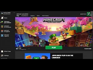 Minecraft Launcher Quick Play Update!