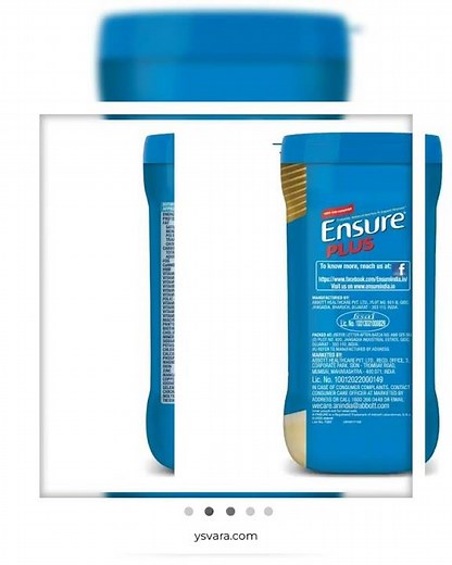 Ensure Plus Powder - 1 Kg (Vanilla), Blue