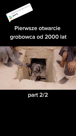 Reply to @starozytnepl Otwarli grobowiec zamknięty od 2000 lat #historia #ciekawostka #grobowiec #starozytnacywilizacja #starozytnyegipt #starozytnosc