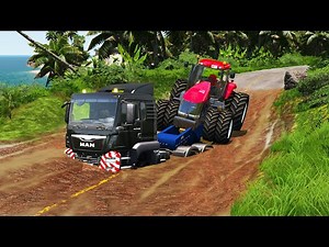 Cars vs Mud Pit #19 | BeamNG.DRIVE