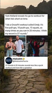 Tom Holland reveals his go-to workout for when he’s short on time