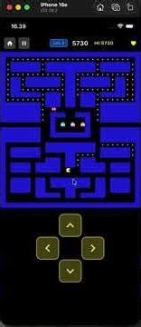 Demo PACMAN Game Arcade Classic - Flutter Flame
