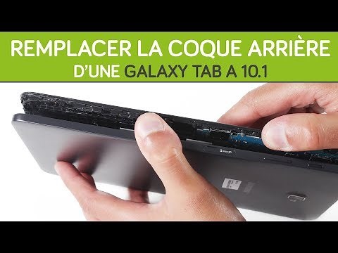 Changer sa coque arrière Galaxy Tab A 10.1 (2016). By SOSav