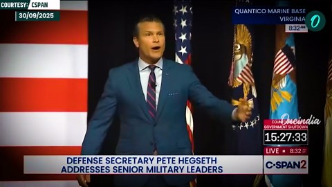 Hegseth warns Pentagon: "No more fat generals" | Demands strict, gender-neutral fitness standards