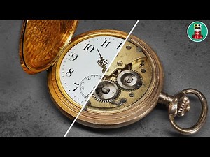 Broken Pocket Watch Restoration – Extreme Macro