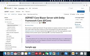 Blazor Server Side 模式与 EFCore 注意事项