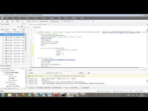 LoadRunner Training - Manual correlation - LoadRunner videos