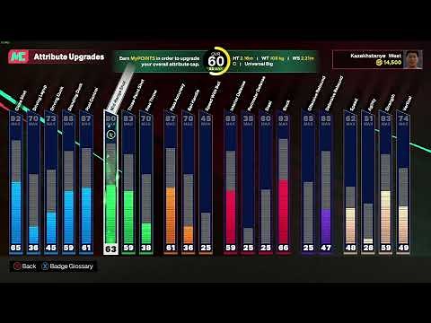 NBA 2K25: How to Upgrade Attributes in myCareer