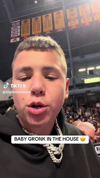 Baby Gronk’s Exciting Visit to Iowa vs Minnesota Match