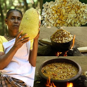 16M views · 118K reactions | Kerala Style Jackfruit Curry Recipe | Idichakka Curry | Tender Jackfruit Curry | Village Cookings | Facebook