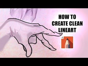 How to Create Clean Lineart in Autodesk Sketchbook | Tutorial