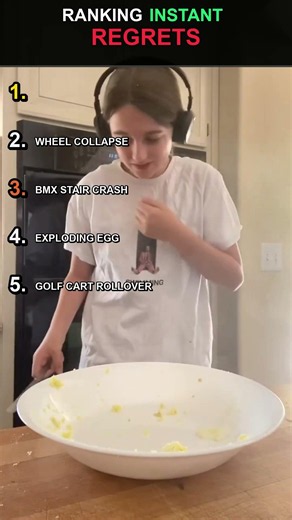 RANKING INSTANT REGRETS #shorts #ranking #fail