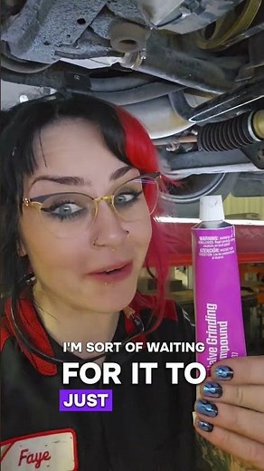 Valve Grinding Compound to Quiet Belt Noise (for diagnosis or temporary fix!) #cartips #mechanictips