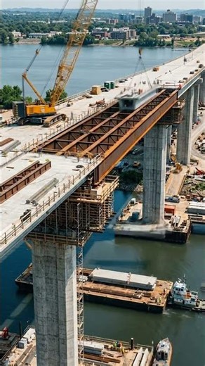 How a Bridge is Built | Complete Timelapse Transformation