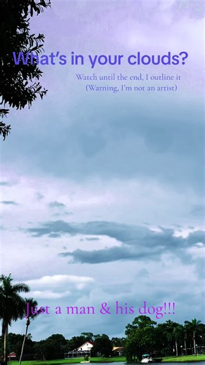 What’s in your clouds? Hi Cloud Chasers. These are real clouds, captured in real time….. #explore #fun #tiktok #signsinthesky #viral #fypage #trending #whatsinyourclouds #clouds #amazing #petsoftiktok #blessings #doglovers #heaven