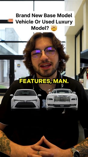 Brand New Base Model Vehicle Or Used Luxury Model? 🤯