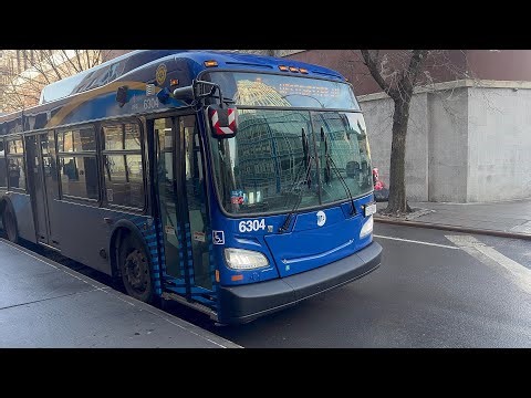 MTA New York City Bus: 2025 New Flyer "Xcelsior" XD60 #6304 On The Bx4 @ Bergen Av & East 149th St