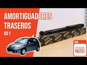 Cómo cambiar los amortiguadores traseros C3 1 ➿