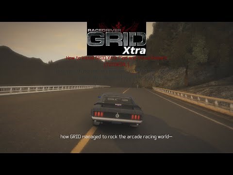 How to install GRID Xtra Mod and Visual Rework (QUICK-TUTORIAL)
