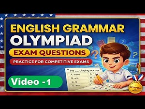English Grammar Olympiad Practice Questions | Competitive Exams | USA