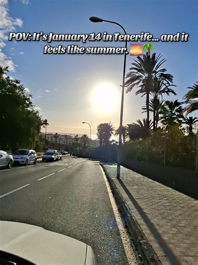 Experience a Beautiful Winter Sunset in Tenerife