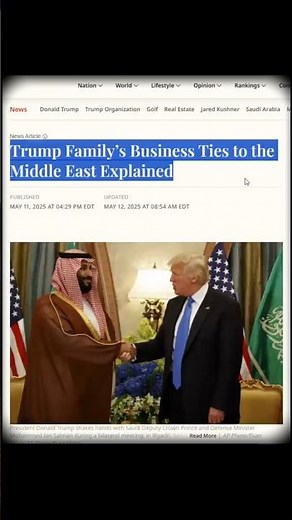 Inside Trump’s $1 Billion Saudi Project