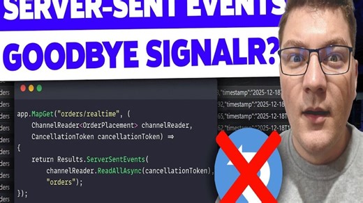 再见了，SignalR。原生SSE来了！