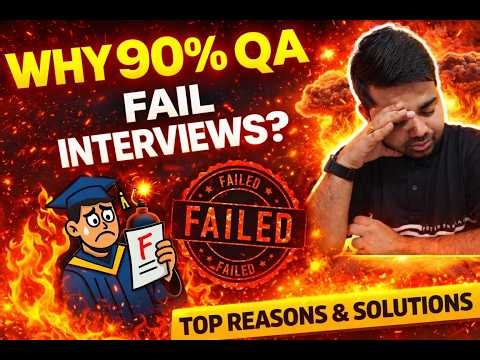 Why 90% QA Failed in the Interview?