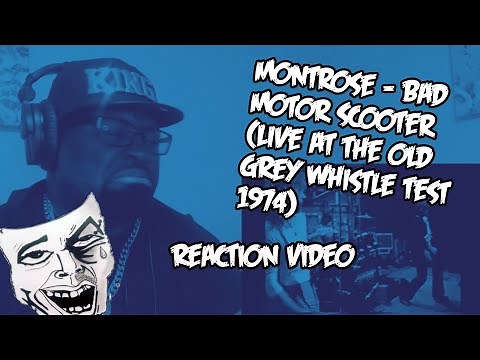 Montrose - Bad Motor Scooter (Live at the Old Grey Whistle Test 1974) Reaction Video
